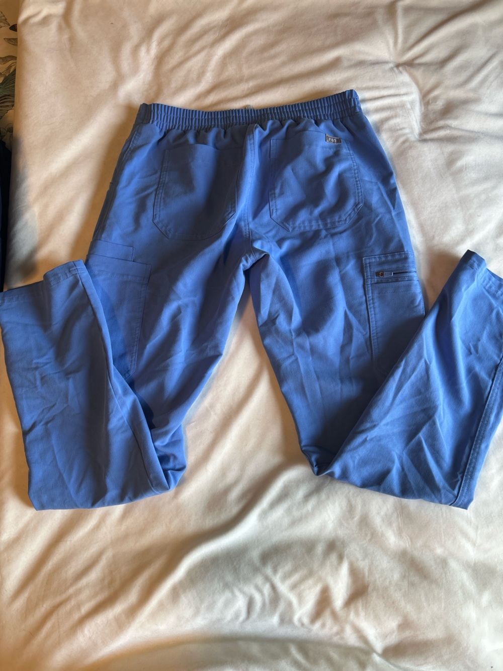 Figs womens Light Blue Scrub Pants